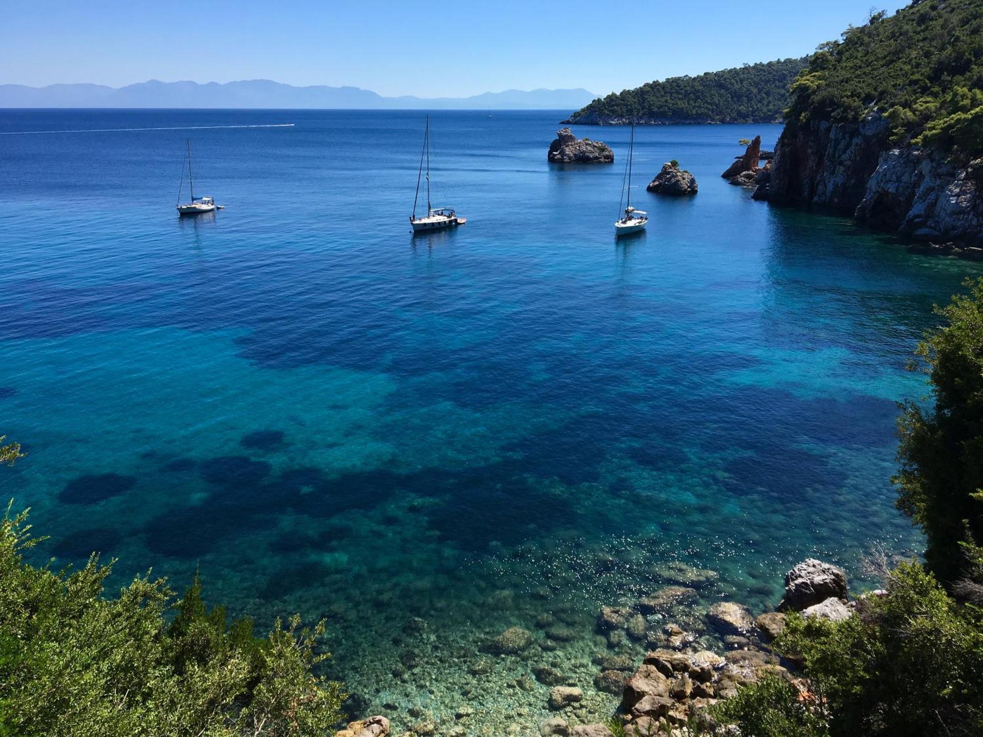 Romantic Lemonia Cottage Skopelos Exterior foto